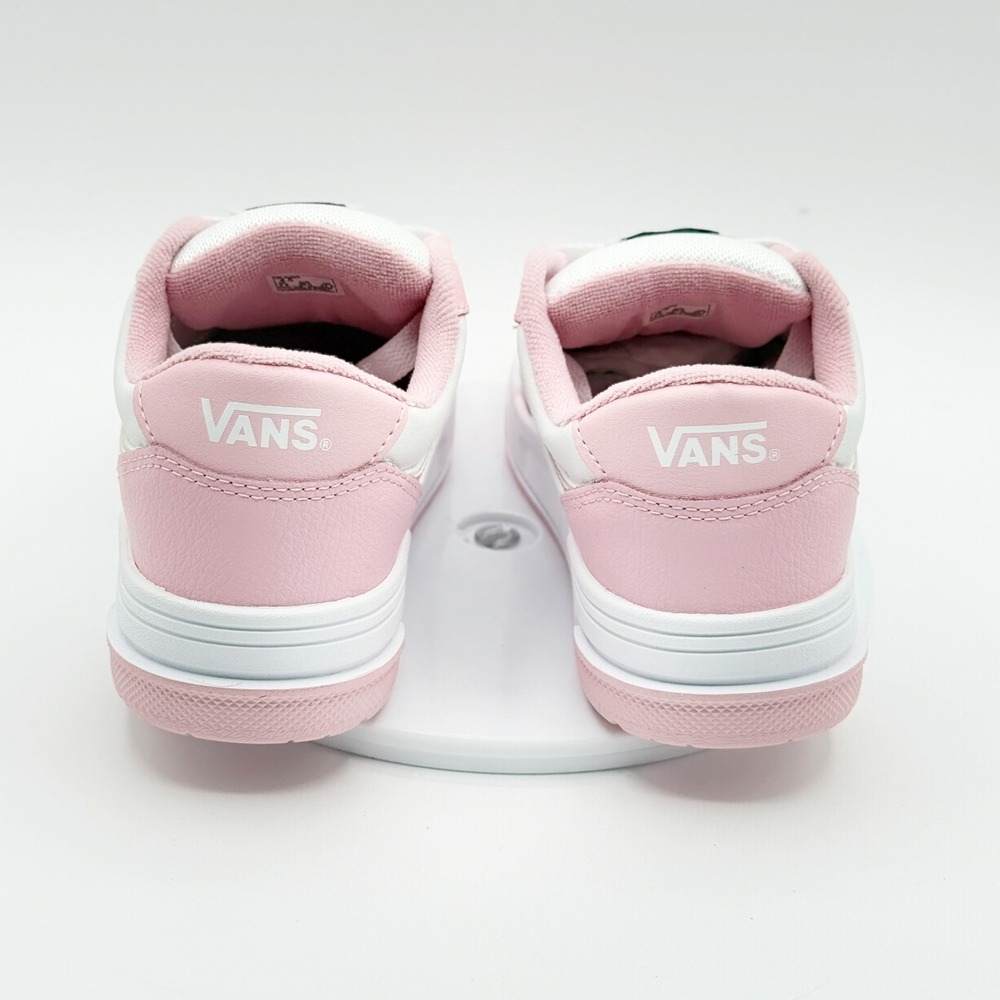 Vans Hylane Kids Size 4.5 Big Girls Pink/White NEW - Picture 8 of 10